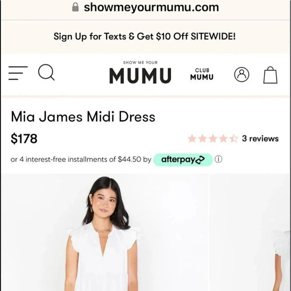 Show Me Your Mumu Mia James MIDI Dress - Picture 2 of 11